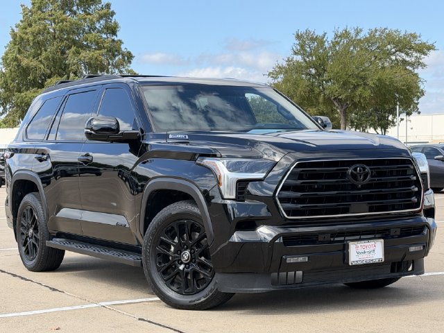 Used 2025 Toyota Sequoia Limited w/ Nightshade Package RWD image 2