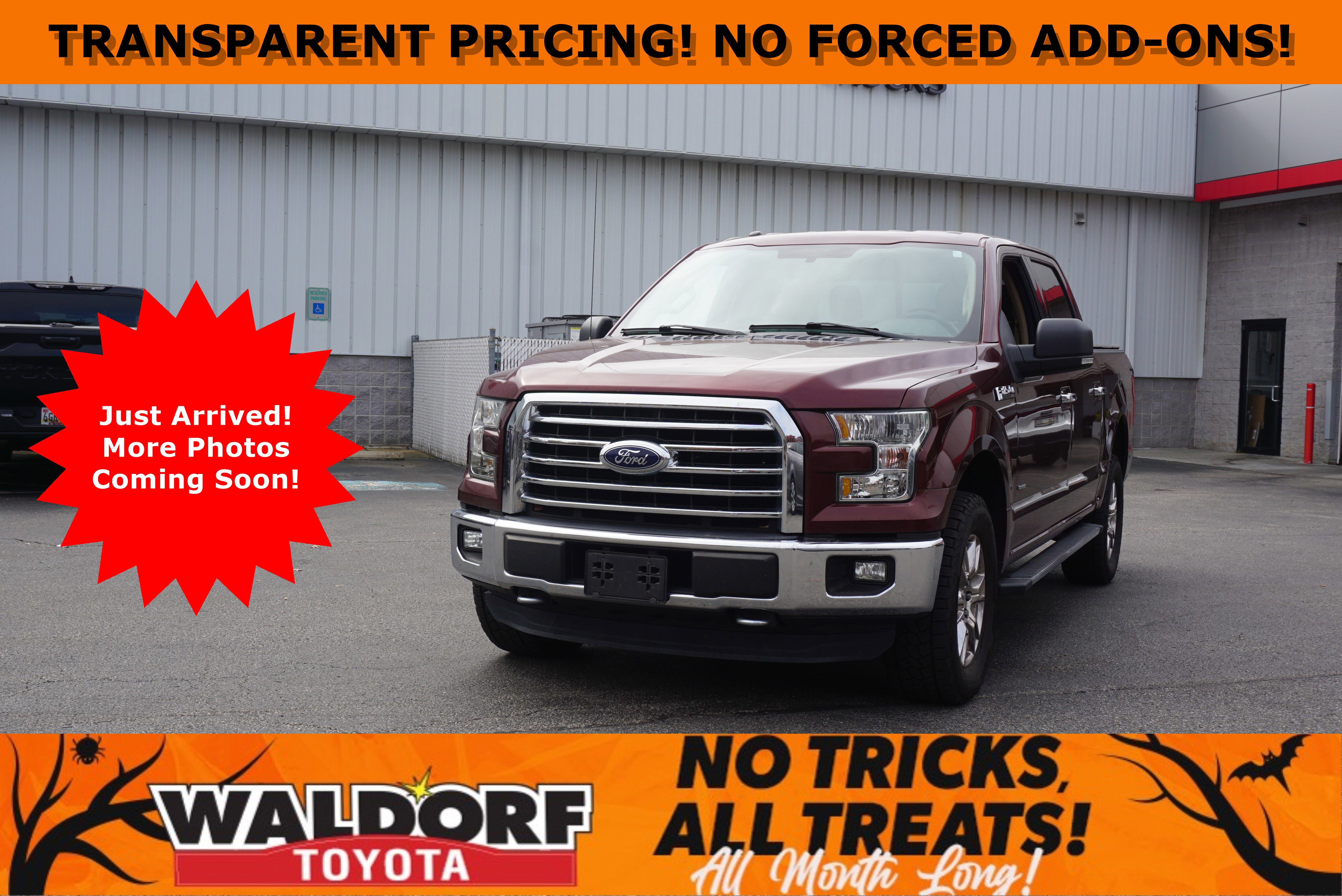 Used 2015 Ford F150 XLT w/ Equipment Group 302A Luxury