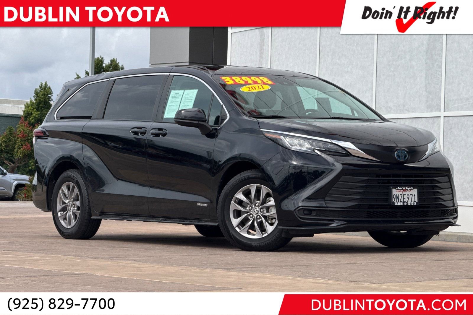 Used 2021 Toyota Sienna LE