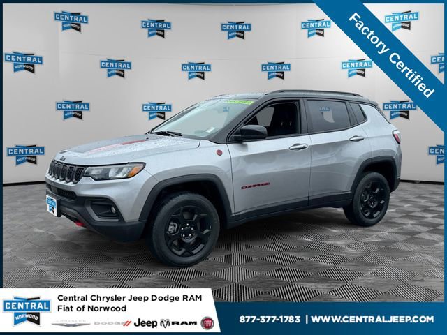 Used 2023 Jeep Compass Trailhawk w/ Sun and Sound Group image 1