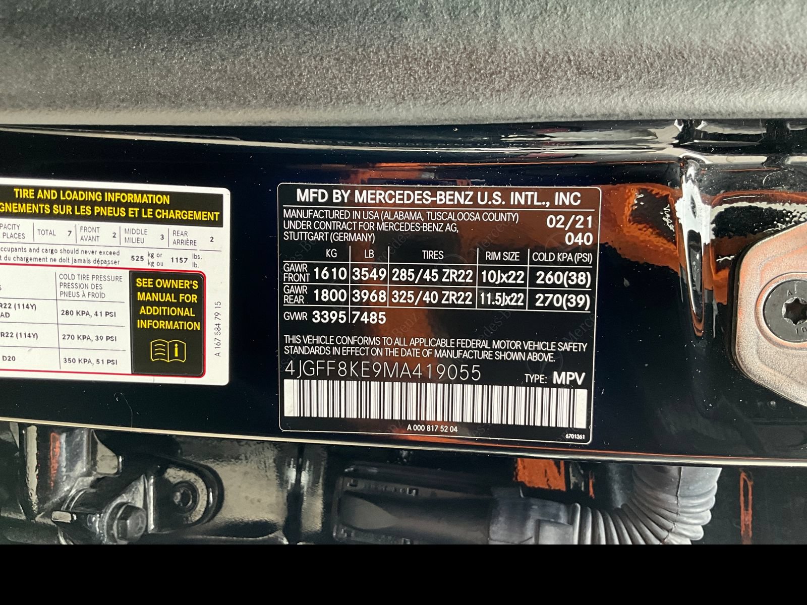 Used 2021 Mercedes-Benz GLS 63 AMG 4MATIC image 19