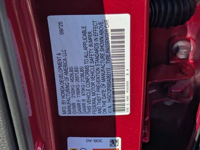 New 2025 Honda Accord EX-L image 16