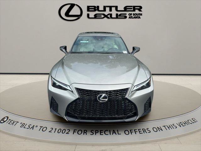 Certified 2021 Lexus IS 350 F Sport w/ Navigation Package RWD image 2