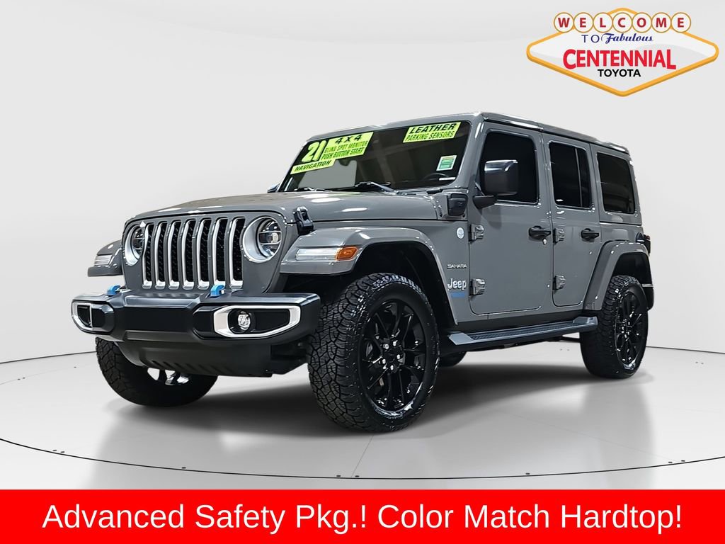 Used 2021 Jeep Wrangler Unlimited Sahara w/ Safety Group