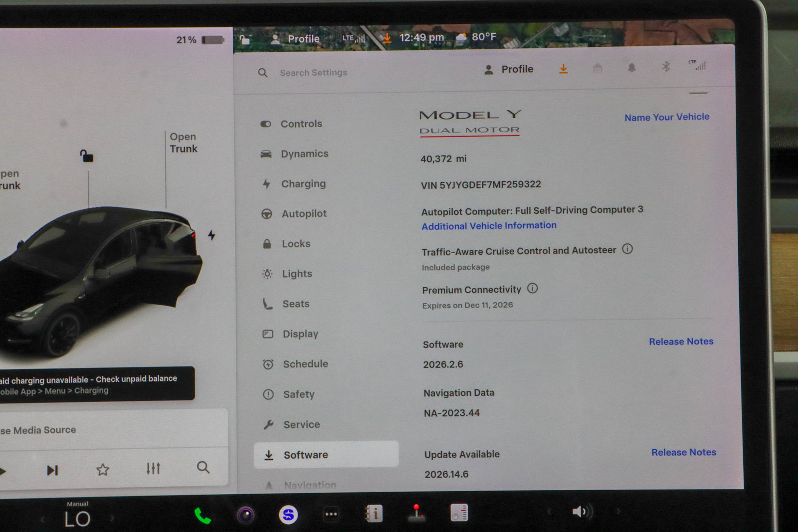 Used 2021 Tesla Model Y Performance AWD/4WD image 15
