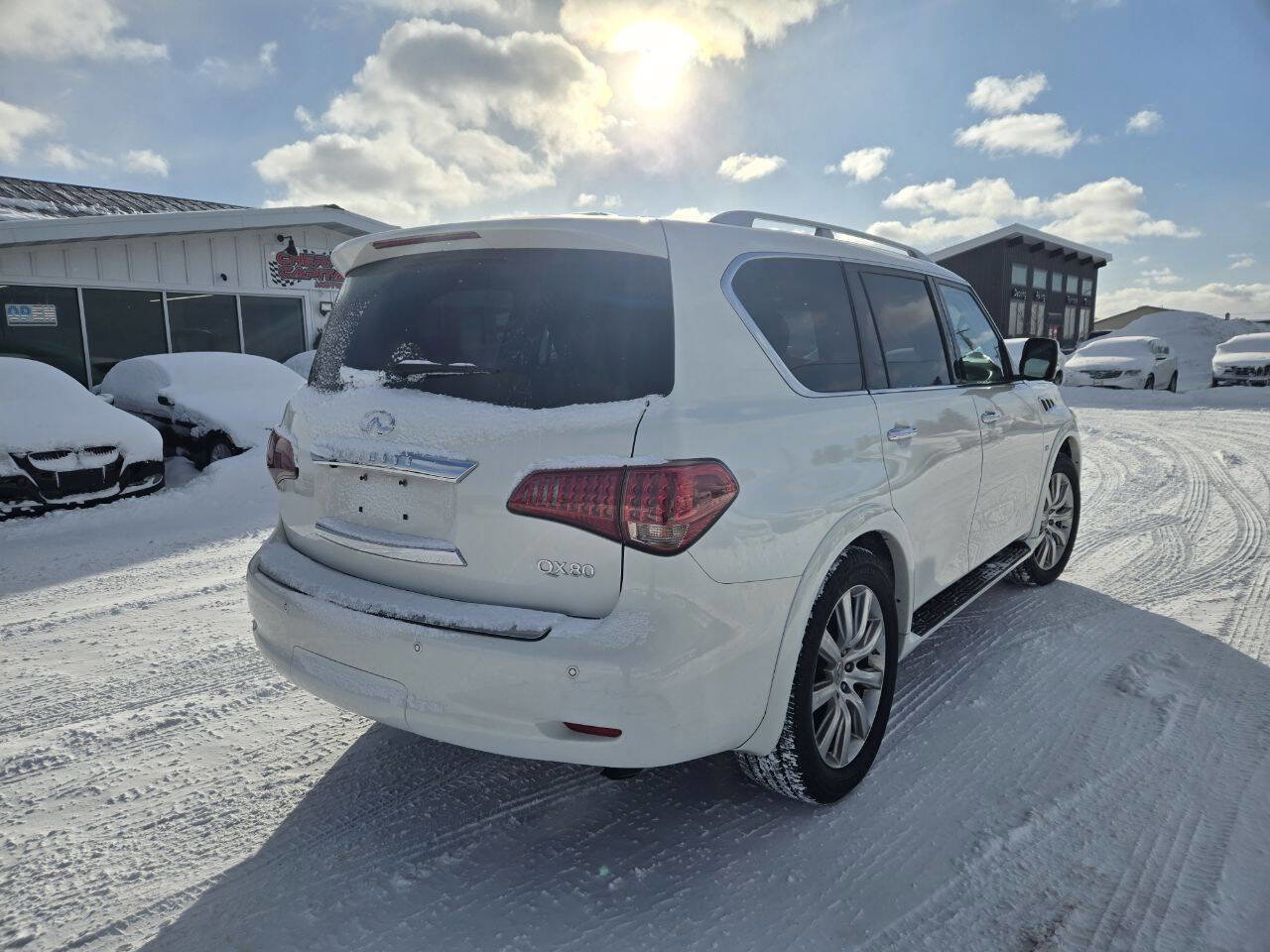 Used 2014 INFINITI QX80 4WD w/ Theater Package image 7