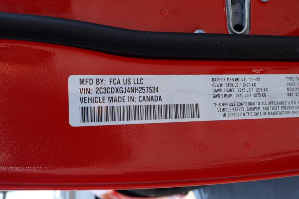 Certified 2022 Dodge Charger Scat Pack w/ Navigation & Travel Group RWD image 43
