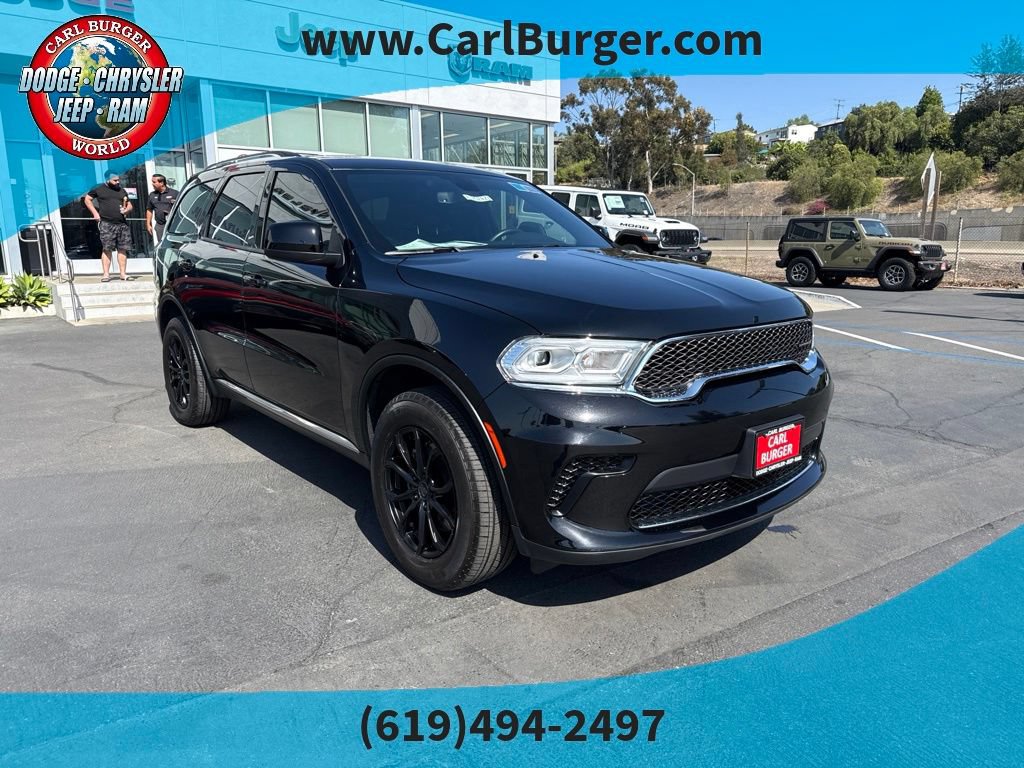 Certified 2023 Dodge Durango SXT w/ Trailer Tow Group IV AWD/4WD image 1