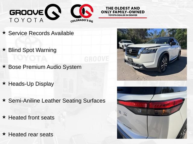 Used 2023 Nissan Pathfinder Platinum w/ Lighting Package (N93) FWD image 4