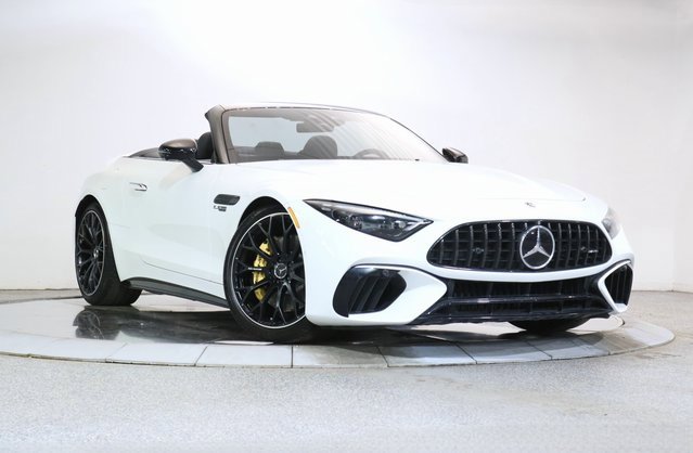 Used 2022 Mercedes-Benz SL 55 AMG 4MATIC w/ Driver Assistance Package