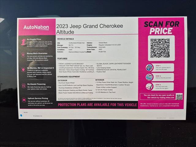 Used 2023 Jeep Grand Cherokee Altitude AWD/4WD image 22