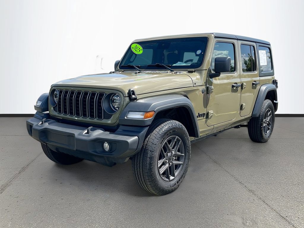 Certified 2025 Jeep Wrangler Sport S AWD/4WD image 3