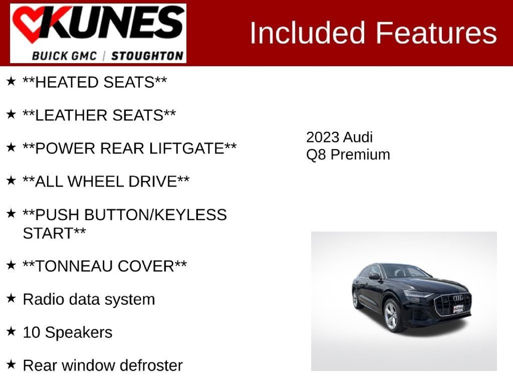 Used 2023 Audi Q8 Premium AWD/4WD image 3