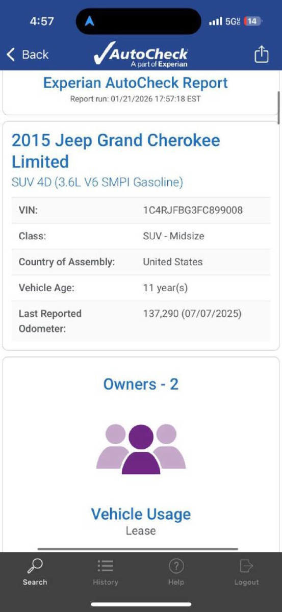 Used 2015 Jeep Grand Cherokee Limited image 27