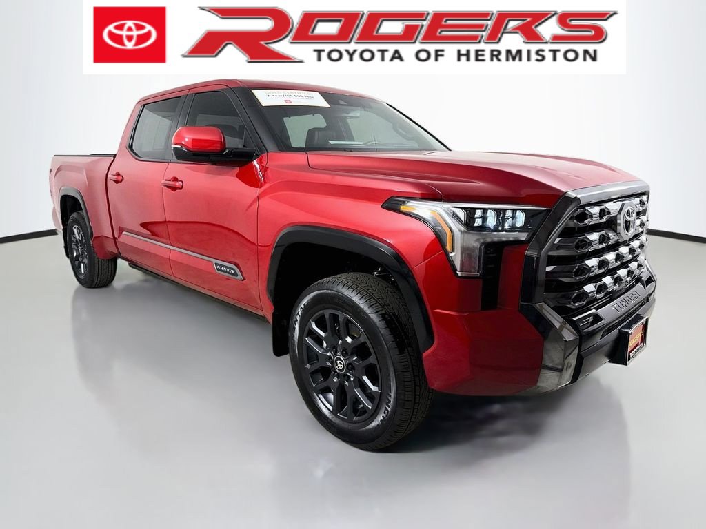 Certified 2025 Toyota Tundra Platinum AWD/4WD image 1