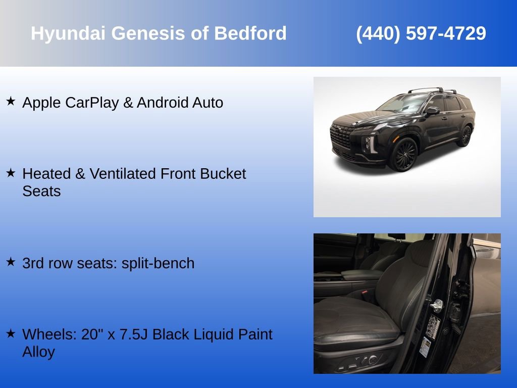 Used 2024 Hyundai Palisade Calligraphy image 14