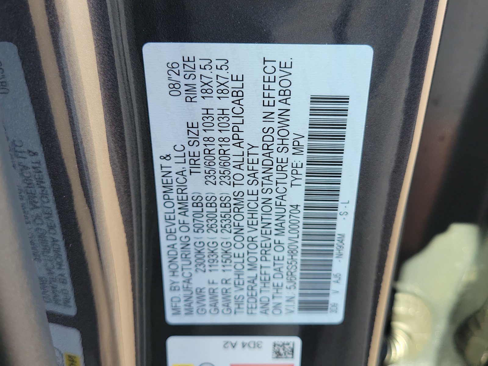 New 2027 Honda CR-V Sport-L image 33