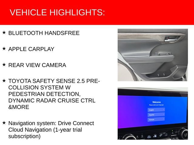 Certified 2025 Toyota Highlander Limited AWD/4WD image 9