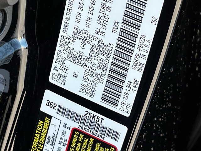 Used 2025 Toyota Tundra 1794 Edition image 35