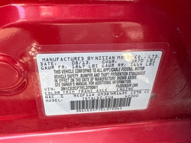 Used 2014 Nissan Versa Note SV w/ Sport Value Package FWD image 31