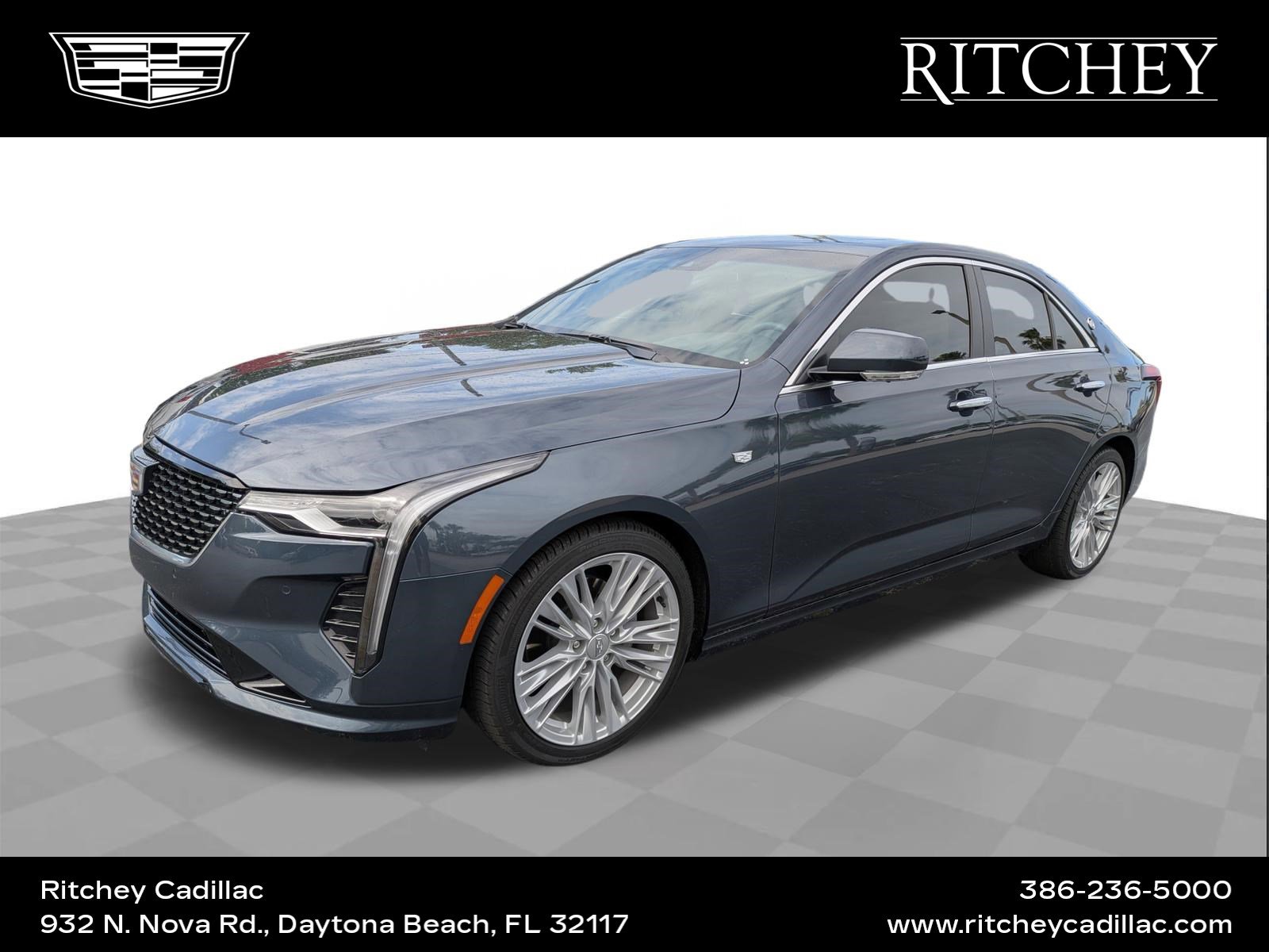 Certified 2025 Cadillac CT4 Premium Luxury RWD image 1