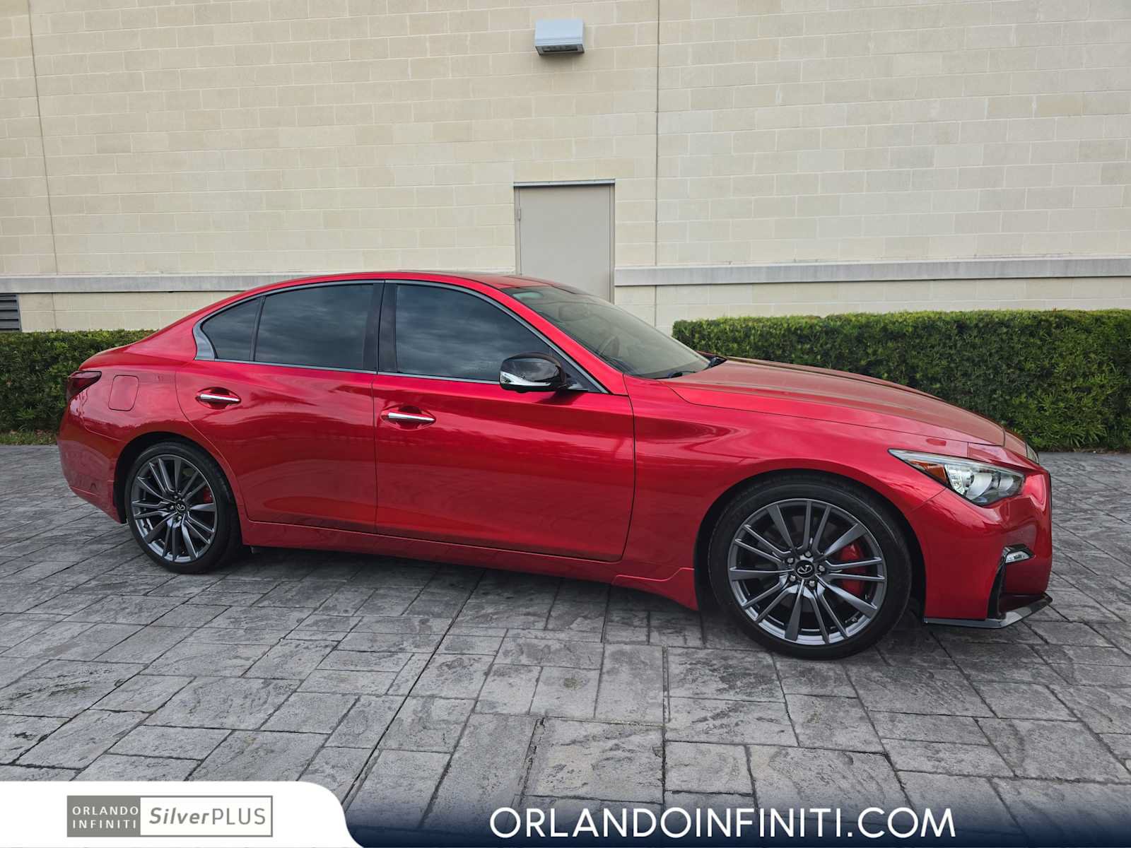 Used 2023 INFINITI Q50 Red Sport 400 RWD image 1