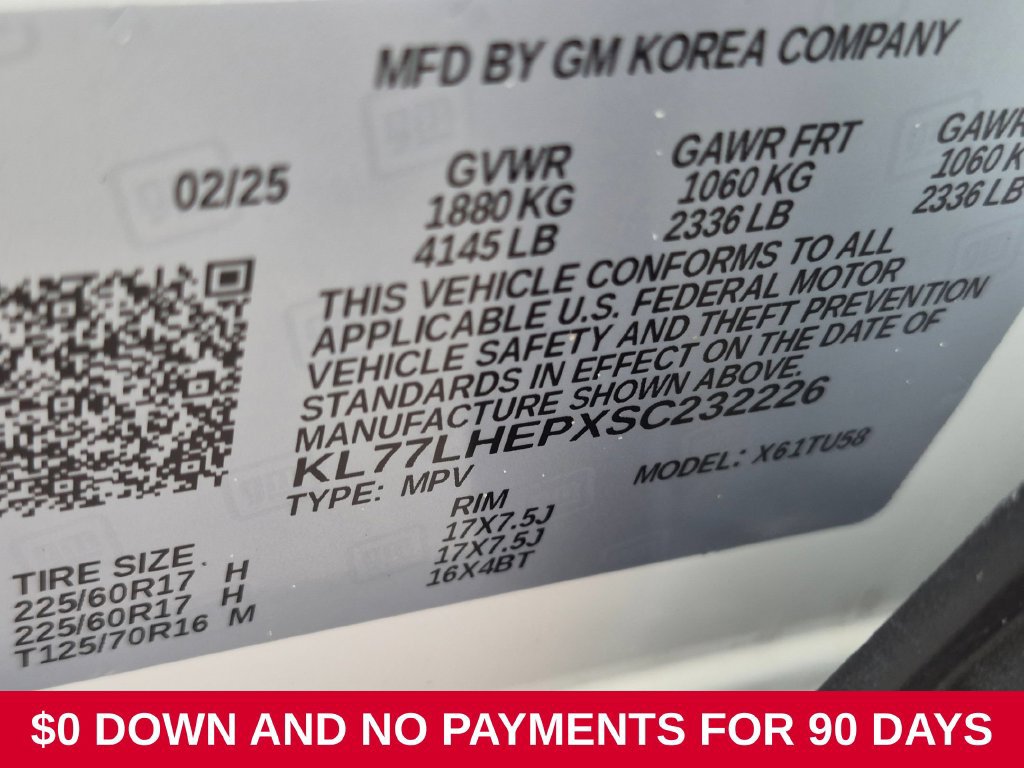 Used 2025 Chevrolet Trax LT w/ LT Convenience Package FWD image 35