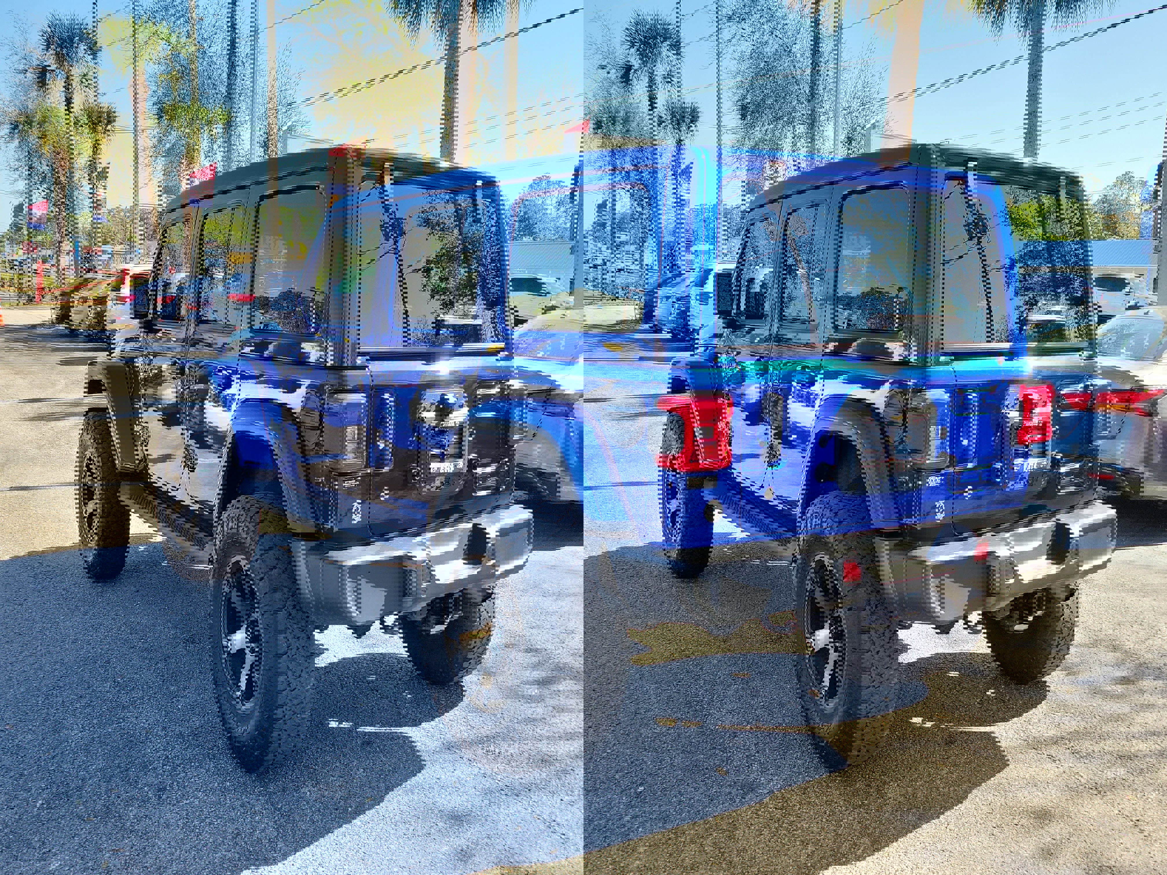 Used 2020 Jeep Wrangler Unlimited Sahara AWD/4WD image 4