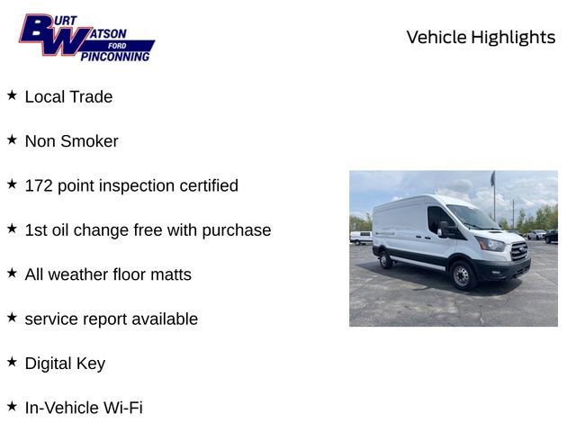 Used 2020 Ford Transit 250 Medium Roof AWD w/ Interior Upgrade Package image 9