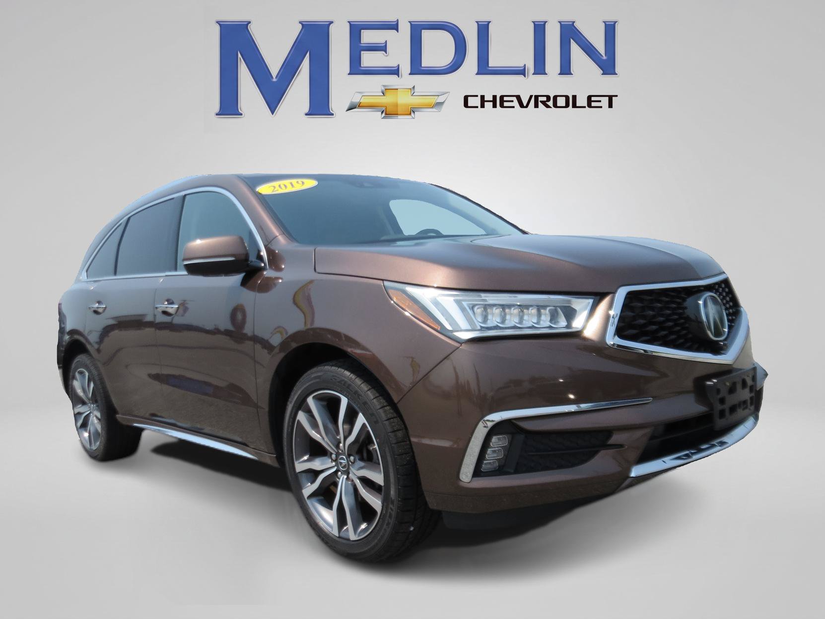 Used 2019 Acura MDX w/ Advance Package AWD/4WD image 2