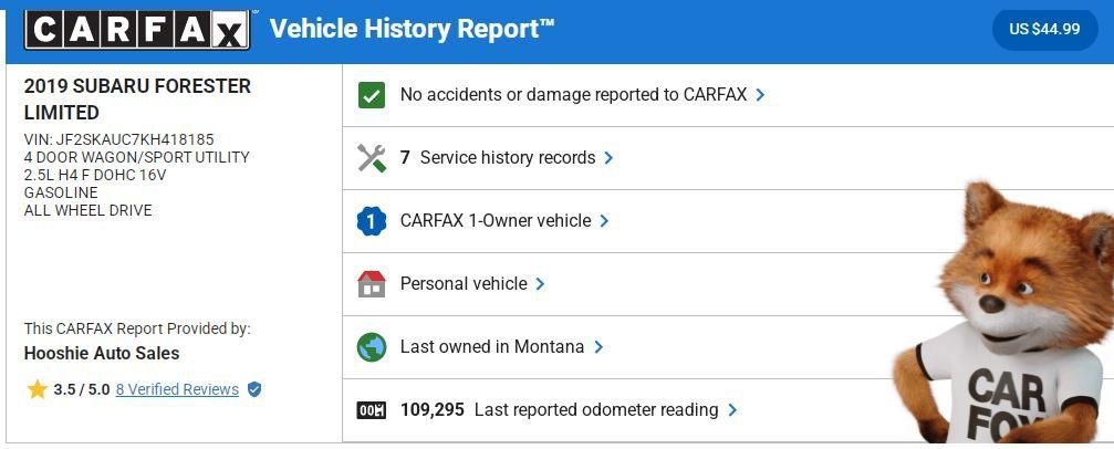 Used 2019 Subaru Forester Limited w/ Popular Package #3 image 3