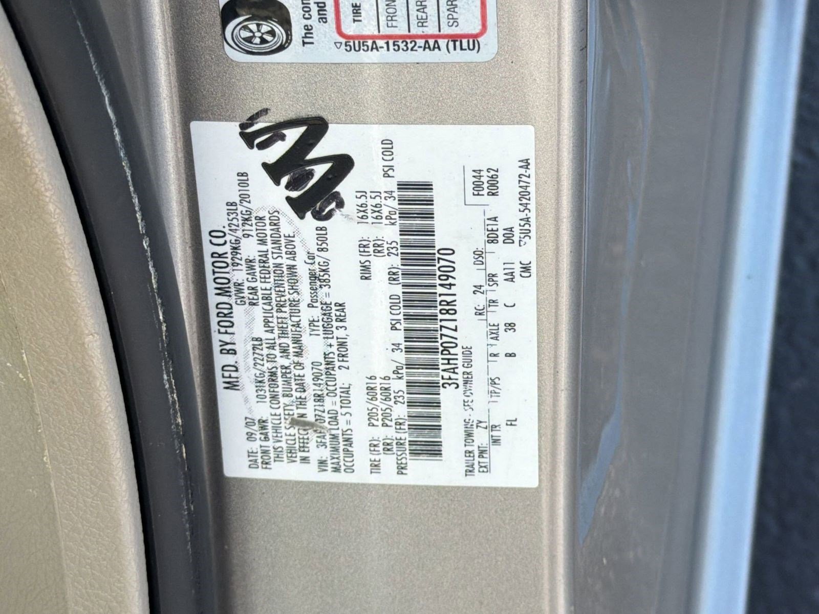 Used 2008 Ford Fusion SE FWD image 34