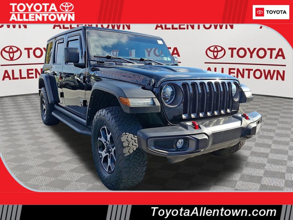 Used 2021 Jeep Wrangler Unlimited Rubicon w/ LED Lighting Group AWD/4WD 360° Tour