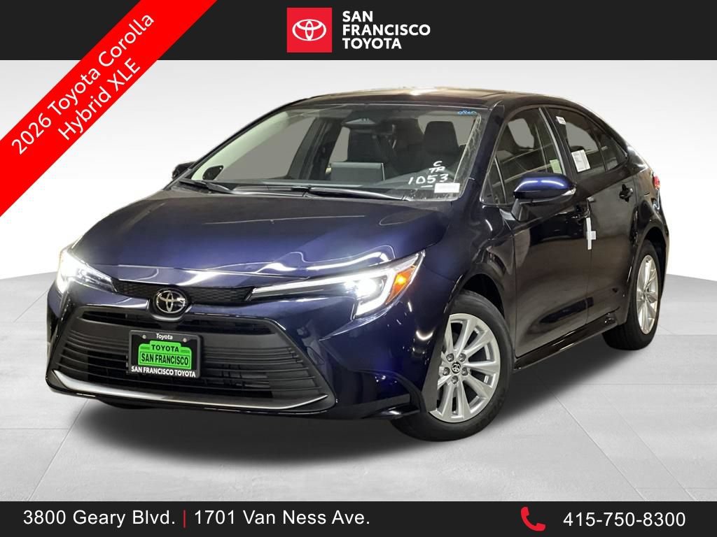 New 2026 Toyota Corolla XLE
