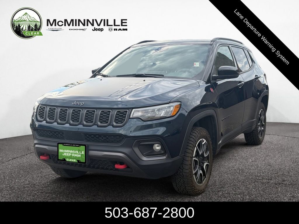 Certified 2024 Jeep Compass Trailhawk w/ Sun and Sound Group AWD/4WD image 1