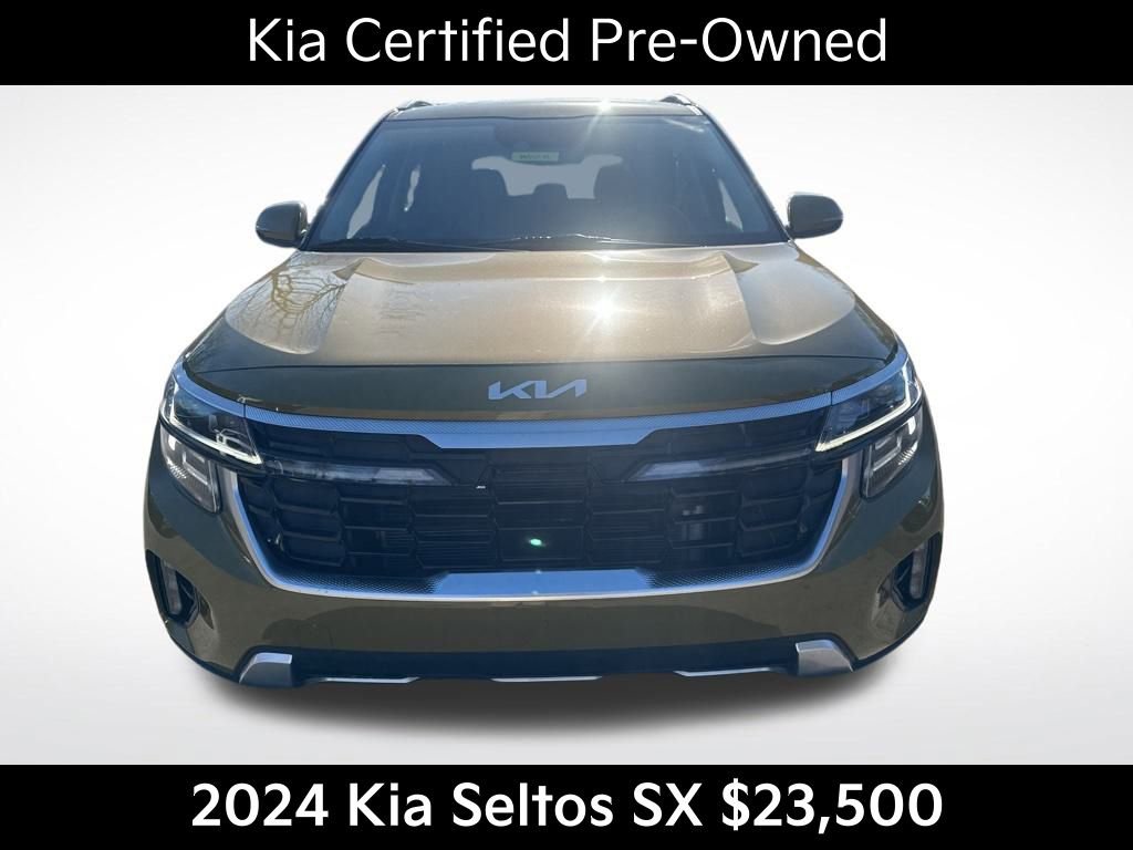 Certified 2024 Kia Seltos SX w/ SX Sunroof Package image 9