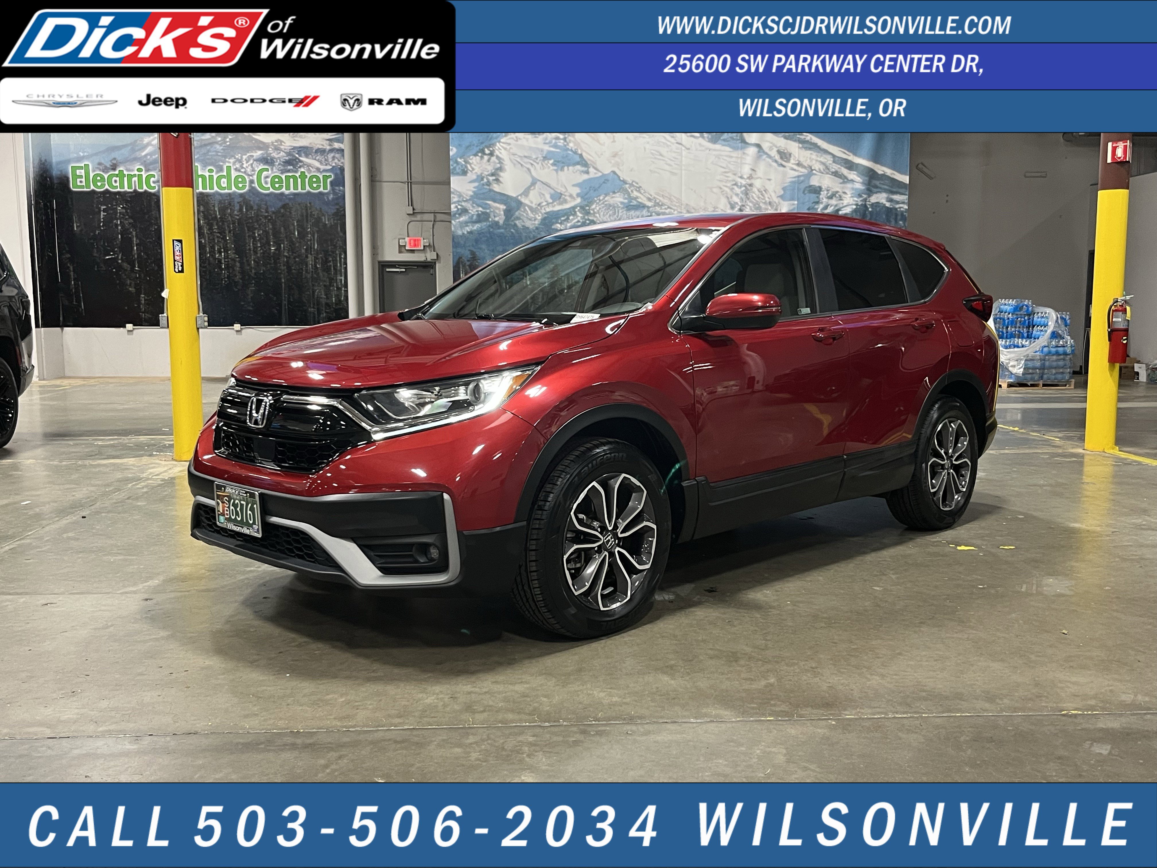 Used 2021 Honda CR-V EX-L image 1