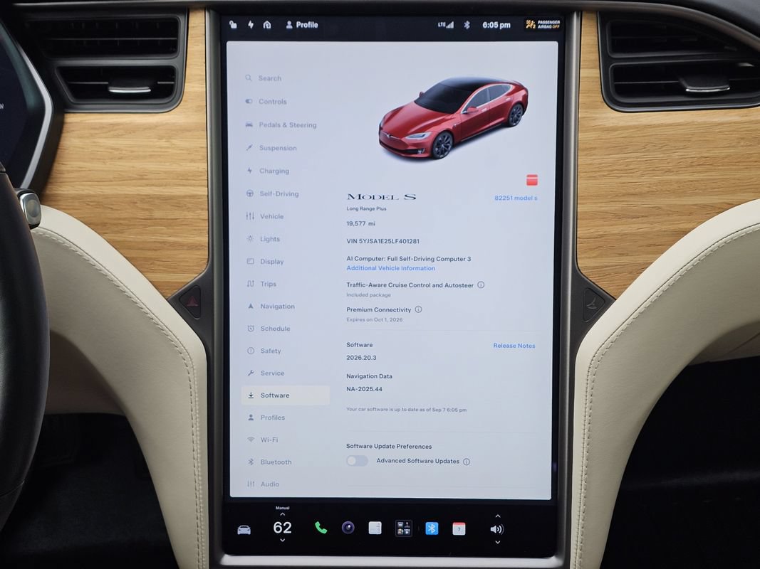Used 2020 Tesla Model S Long Range Plus AWD/4WD image 27