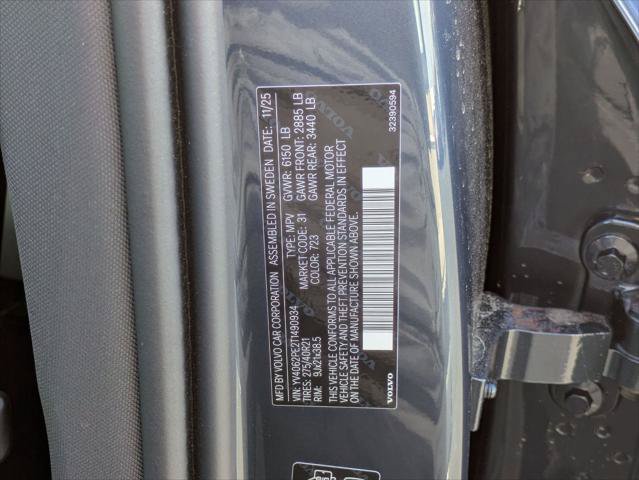 New 2026 Volvo XC90 B6 Plus w/ Protection Package Premier AWD/4WD image 15