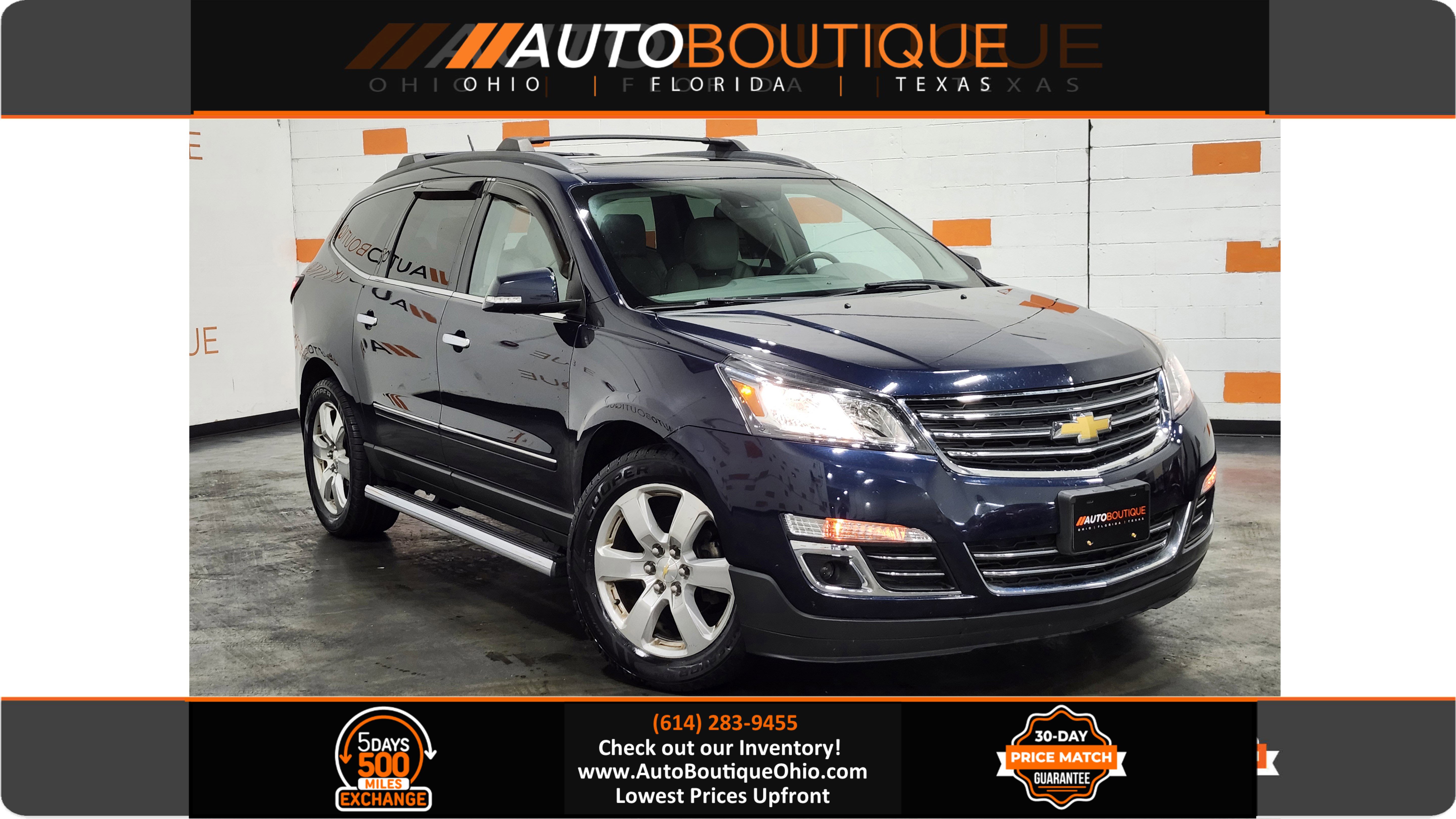 Used 2016 Chevrolet Traverse LTZ w/ LPO, 'HIT The Road' Package