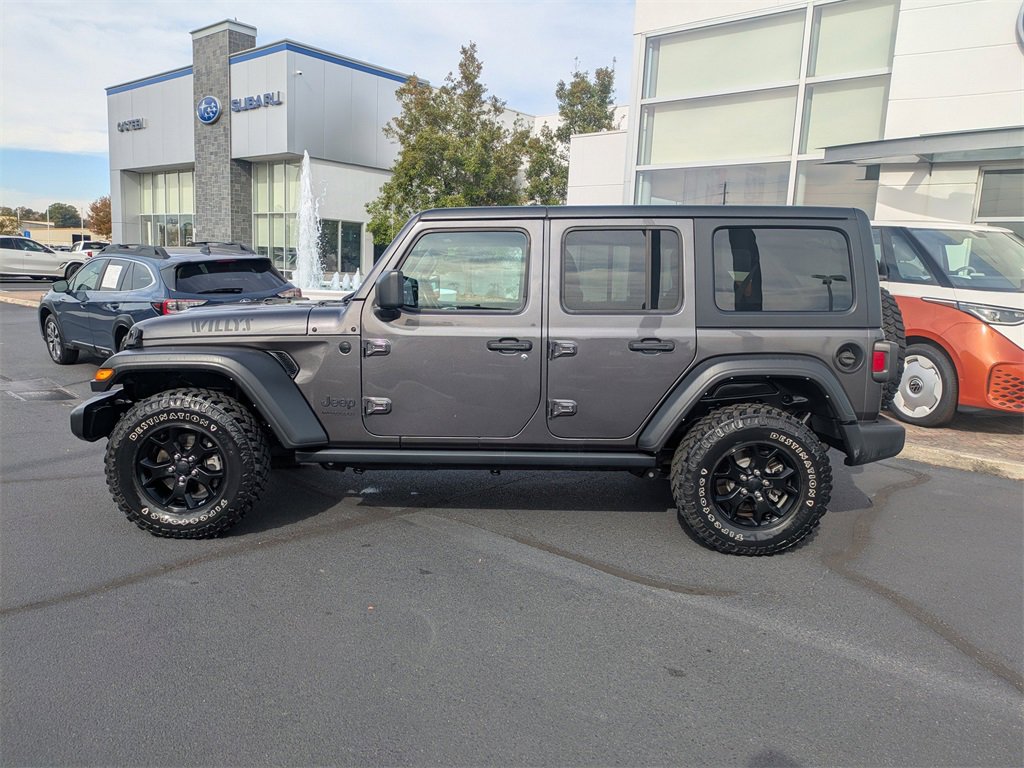 Used 2021 Jeep Wrangler Unlimited Willys image 8