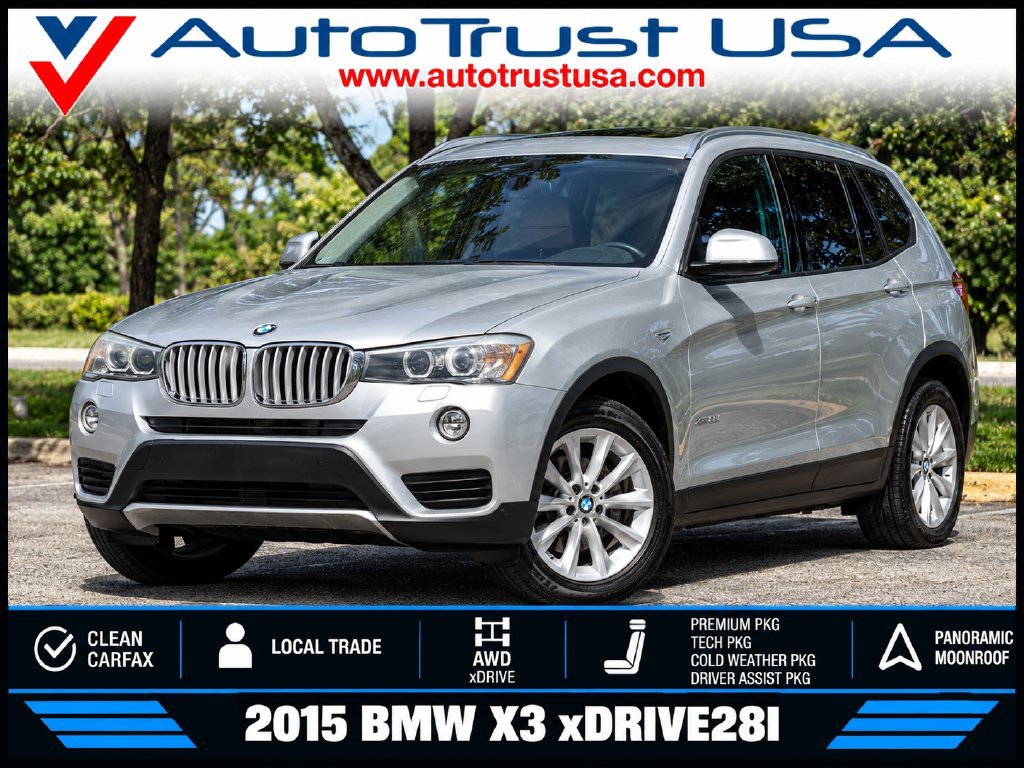 Used 2015 BMW X3 xDrive28i