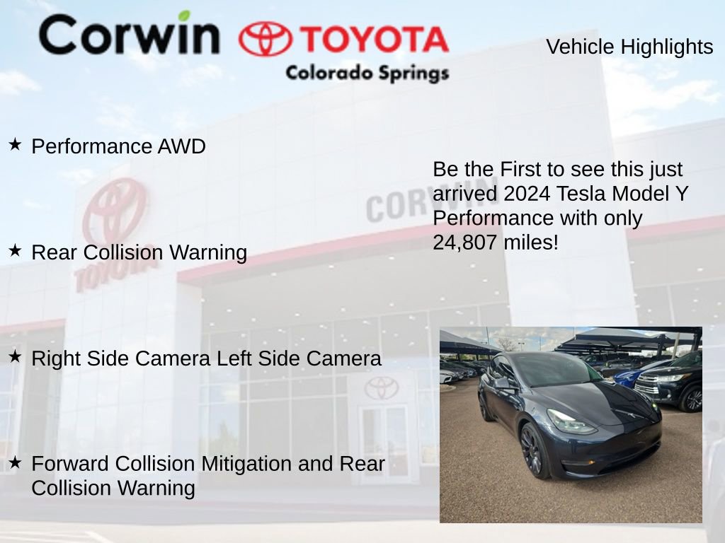 Used 2024 Tesla Model Y Performance AWD/4WD image 4