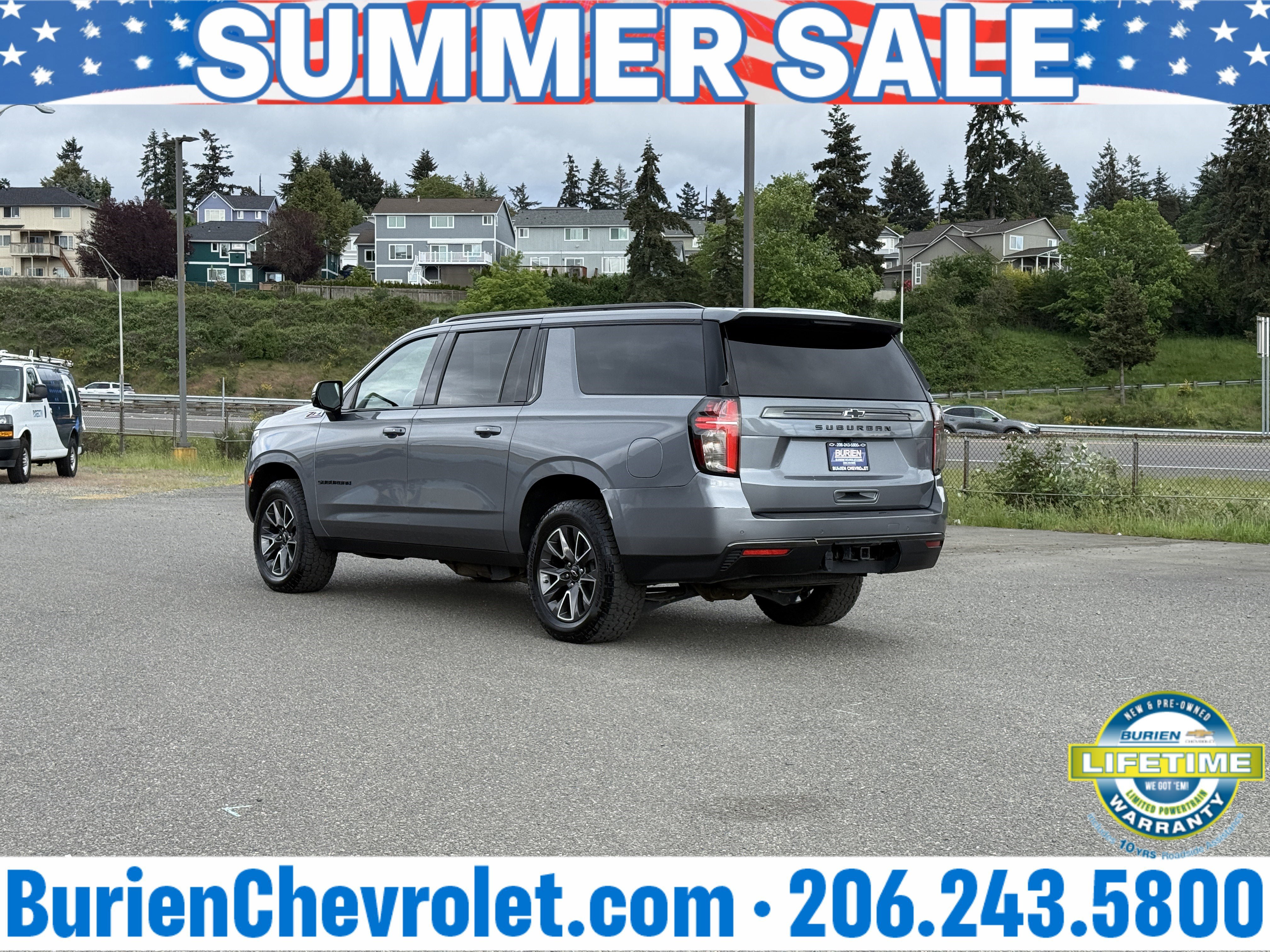 Used 2022 Chevrolet Suburban Z71 w/ Luxury Package AWD/4WD image 44