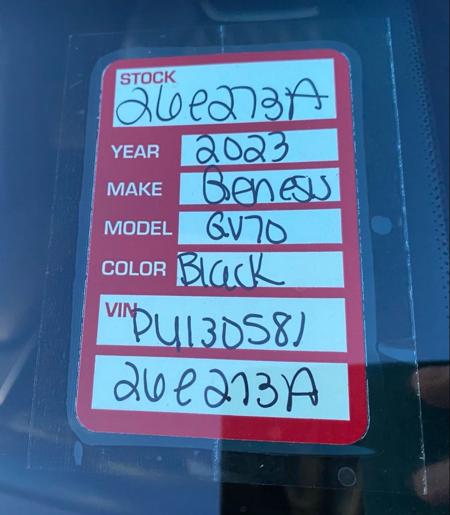 Certified 2023 Genesis GV70 3.5T Sport w/ Sport Prestige Package image 25