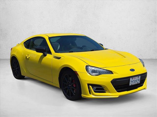 Used 2017 Subaru BRZ Series.Yellow RWD image 3