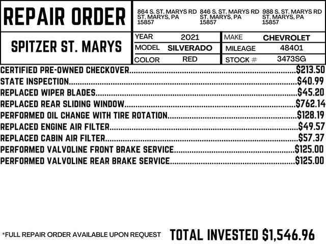 Used 2021 Chevrolet Silverado 1500 High Country w/ Safety Package II image 5