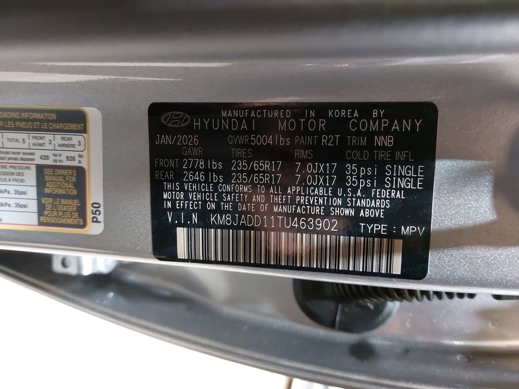 New 2026 Hyundai Tucson Blue SE image 35