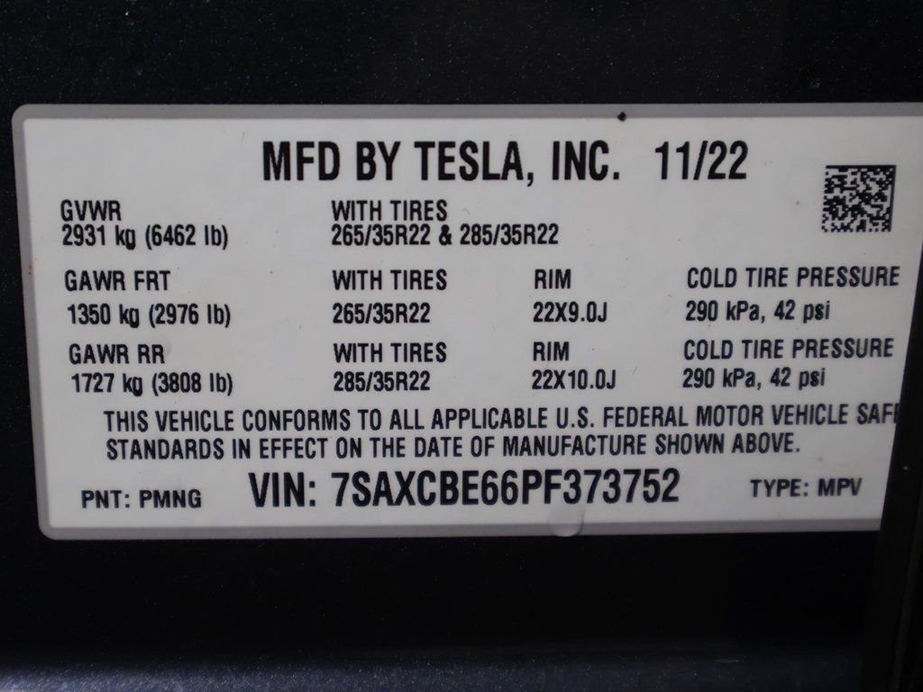 Used 2023 Tesla Model X Plaid image 50