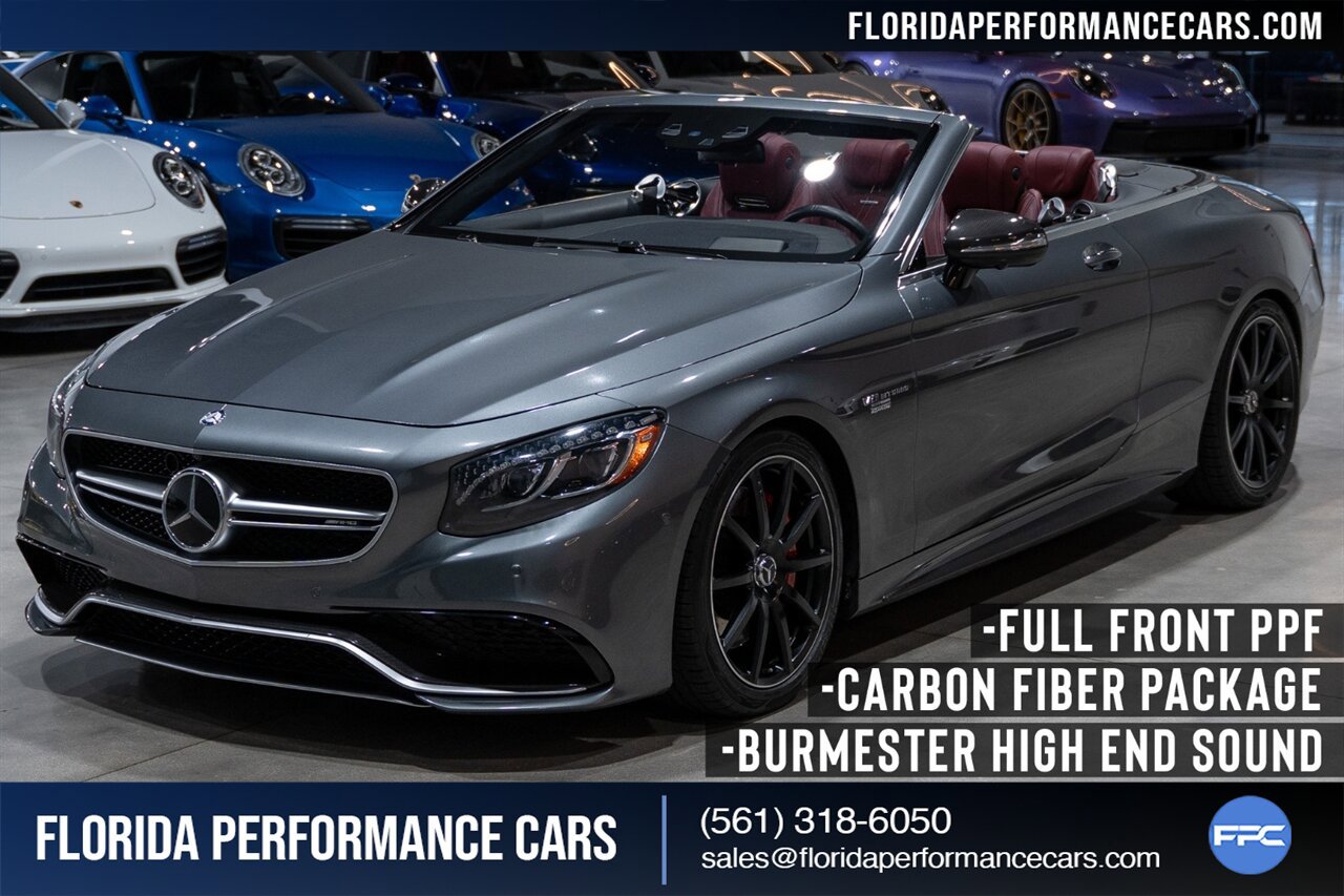 Used 2017 Mercedes-Benz S 63 AMG 4MATIC Cabriolet